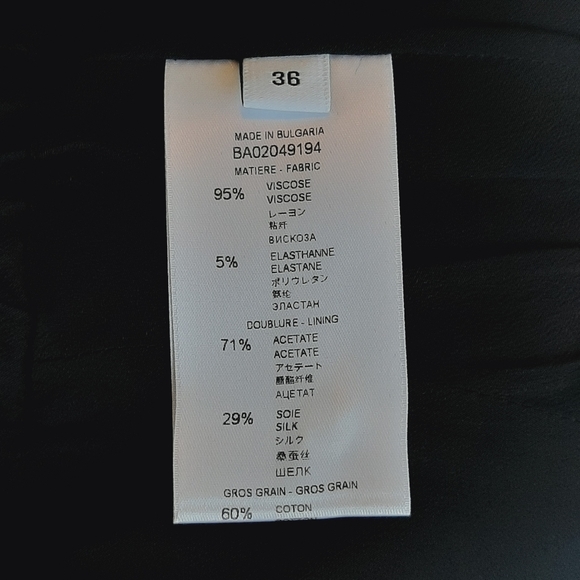 Givenchy black one piece dress - Picture 9 of 10